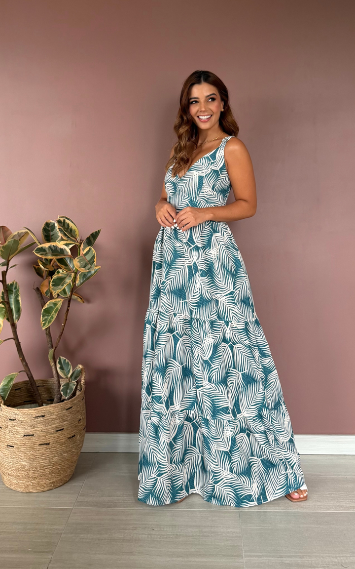 Vestido Largo Espiga