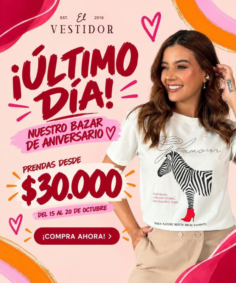 Bazar de Aniversario El Vestidor